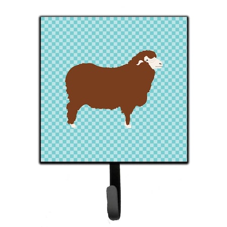 Jensendistributionservices Merino Sheep Blue Check Leash or Key Holder MI1707233